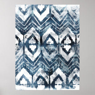 Poster Extração de Indigo - Geométrica