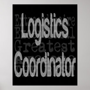 Pôster Extraordinário Coordenador de Logística