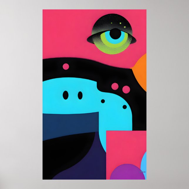 Poster Eye Accept Radical Acceptance (Frente)