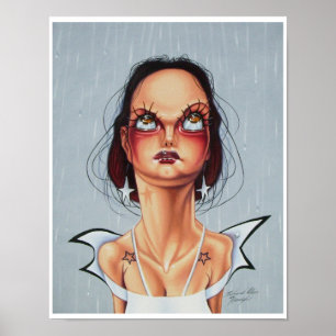 Pôster Eyelashes e Almas