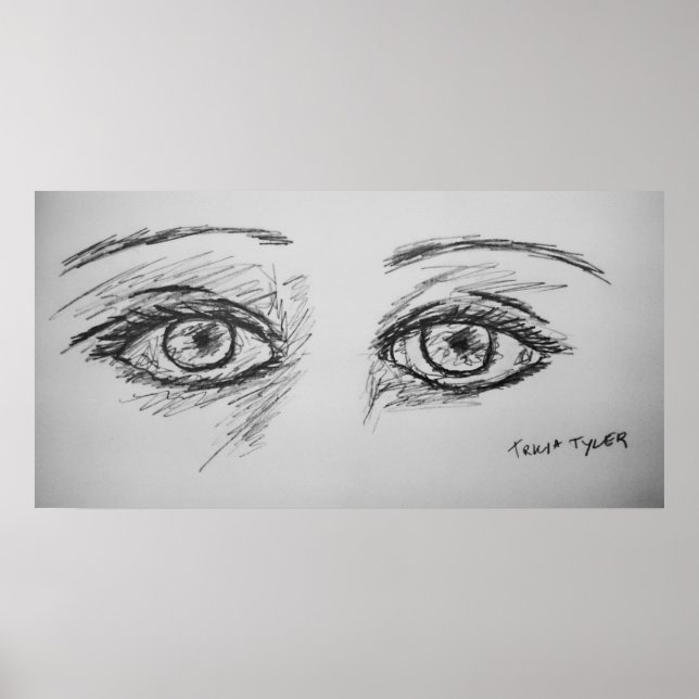 Pôster Eyes (Frente)