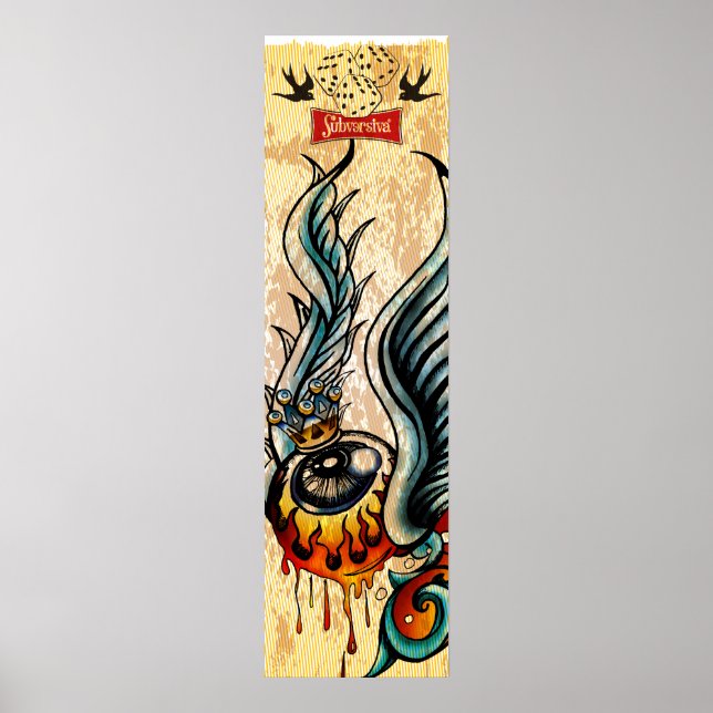 Pôster Eyes of Kustom Kulture (Frente)