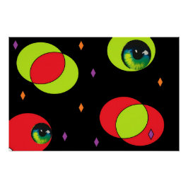 Pôster Eyezeen - Ken Gage Abstract Art