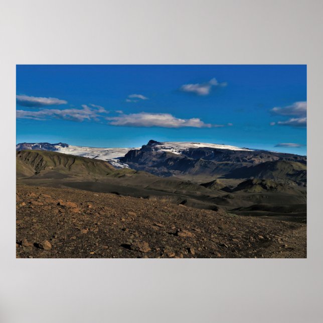 Poster Eyjafjallajökull Volcano (Frente)