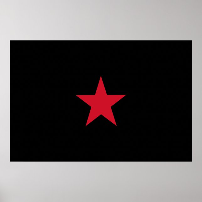Poster Ezln, Colombia flag (Frente)