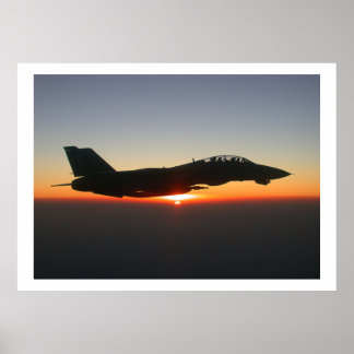 Poster F14 Tomcat Fighter Jet Afeganistão