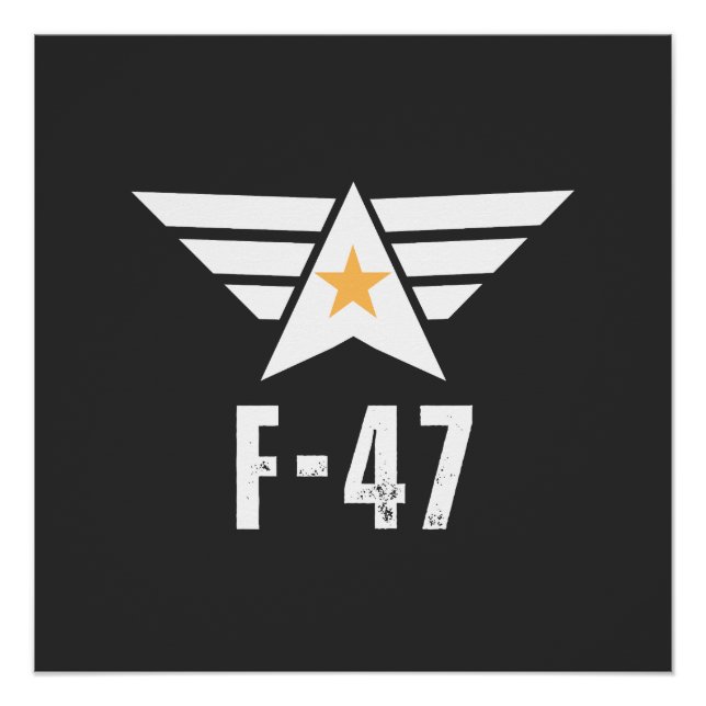 Pôster f47 aeronaves de sexta geração (Frente)