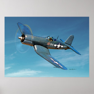 Poster F4U Corsair