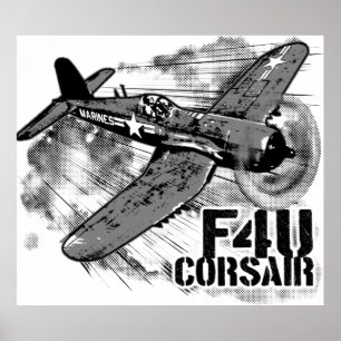 POSTER F4U CORSAIR
