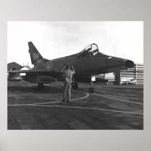 Pôster F-100 Super Saber