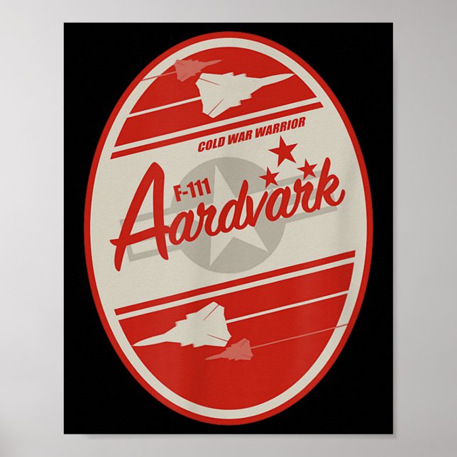 Poster F-111 Aardvark (Frente)