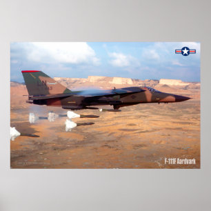 POSTER F-111F AARDVARK