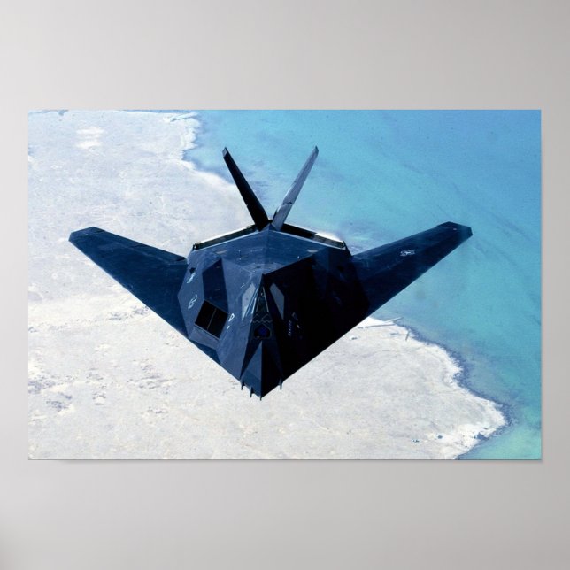 Poster F-117 Nighthawk (Frente)