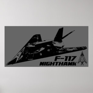 Pôster F-117 Nighthawk