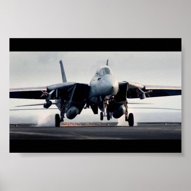 Poster F-14 Landind (Frente)