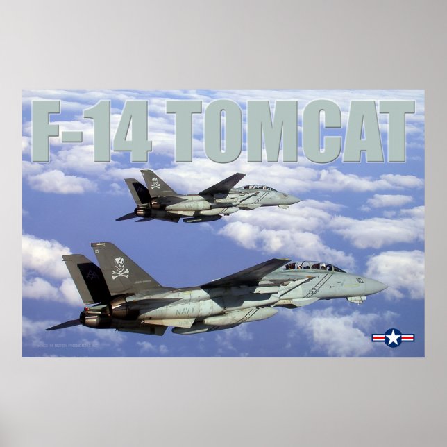 POSTER F-14 TOMCAT (Frente)