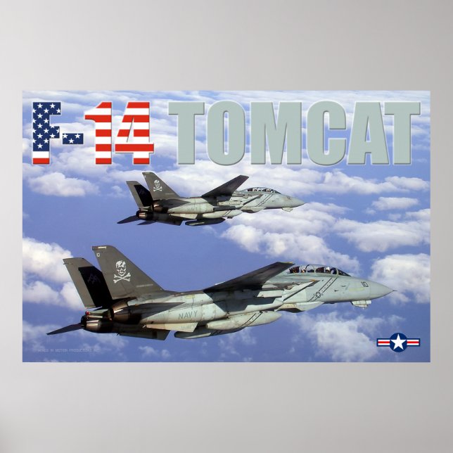 POSTER F-14 TOMCAT (Frente)