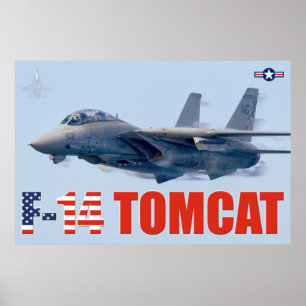 POSTER F-14 TOMCAT