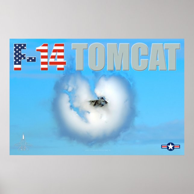 POSTER F-14 TOMCAT (Frente)