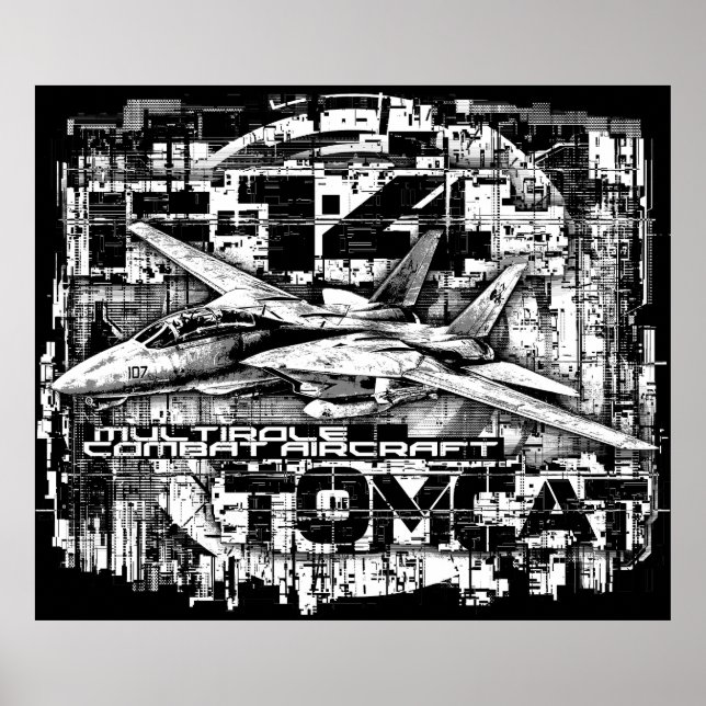Poster F-14 Tomcat (Frente)