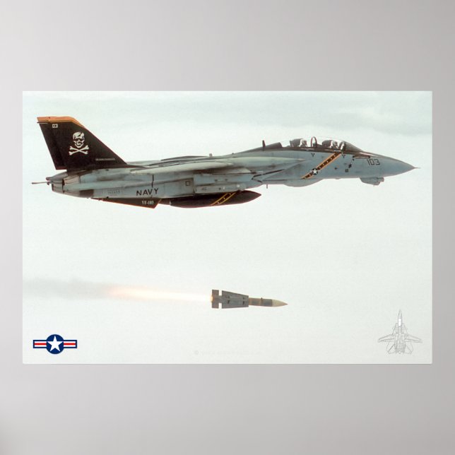 POSTER F-14 TOMCAT (Frente)