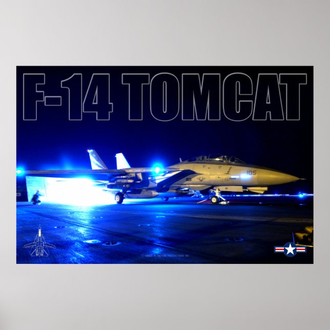 POSTER F-14 TOMCAT (Frente)