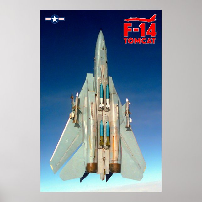 POSTER F-14 TOMCAT (Frente)