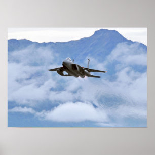 Poster F-15 Aeronaves de Strike Eagle