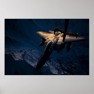 Pôster F-15 Águia de Greve