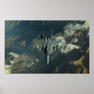 Pôster F-15 greve Eagle