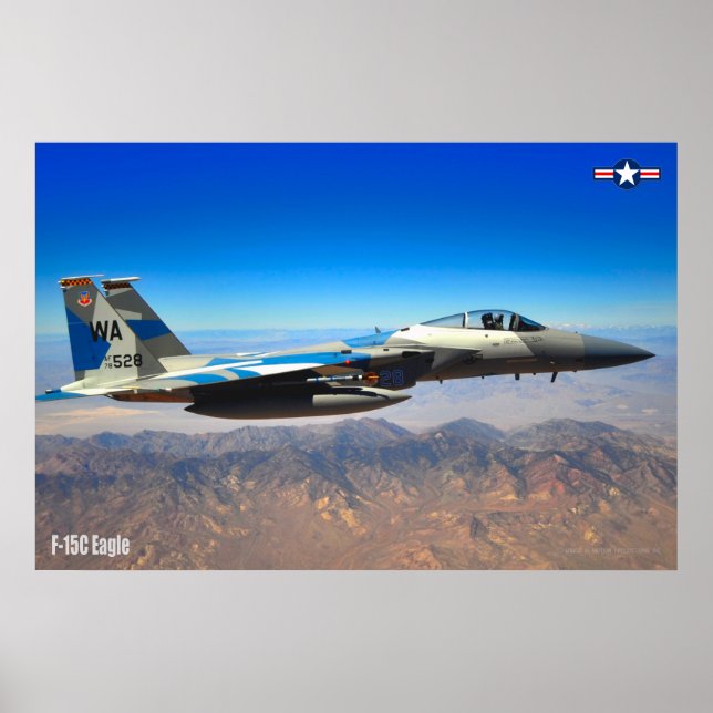POSTER F-15C EAGLE (Frente)