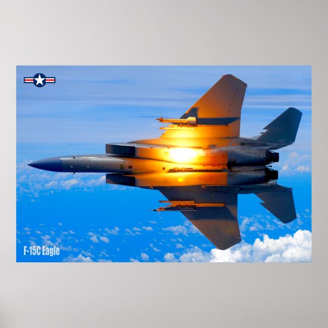 POSTER F-15C EAGLE (Frente)
