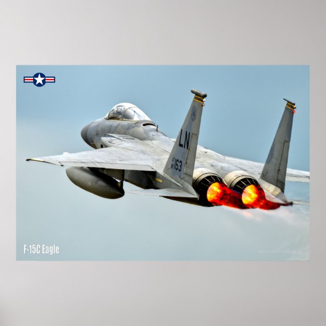 POSTER F-15C EAGLE (Frente)