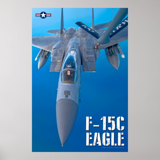 POSTER F-15C EAGLE (Frente)
