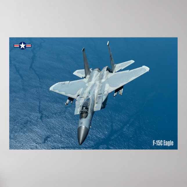 POSTER F-15C EAGLE (Frente)