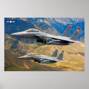 POSTER F-15E GREVE EAGLE