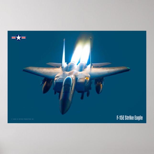 POSTER F-15E STRIKE EAGLE (Frente)