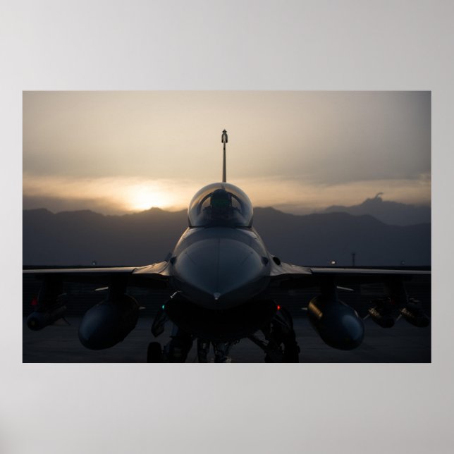 Pôster F-16 Falcão de Luta (Frente)