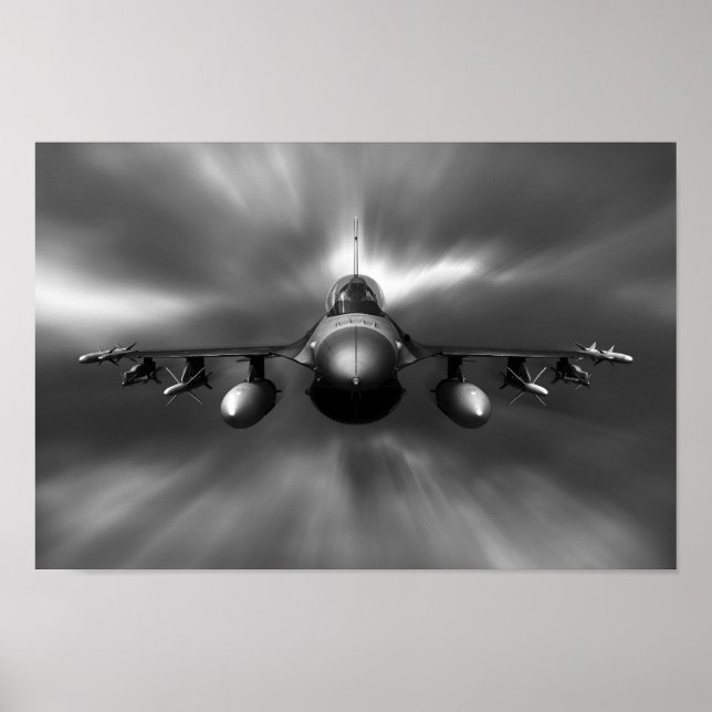 Poster F-16 Falcão de Luta (Frente)