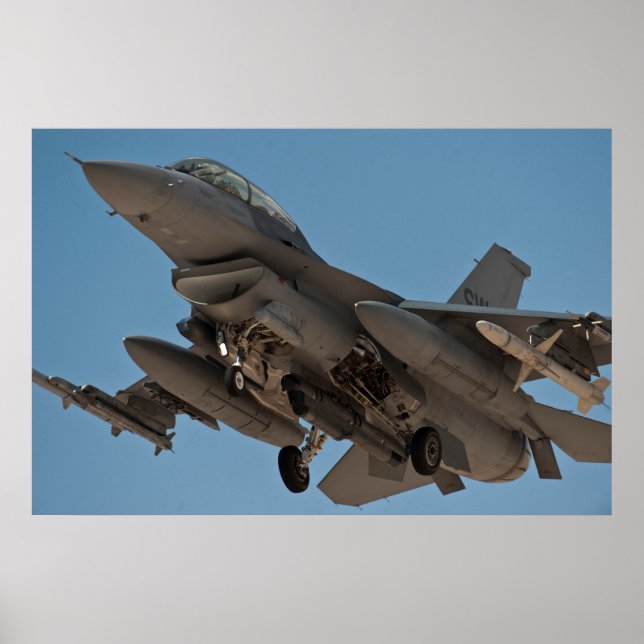 Poster F-16 Falcão de Luta (Frente)