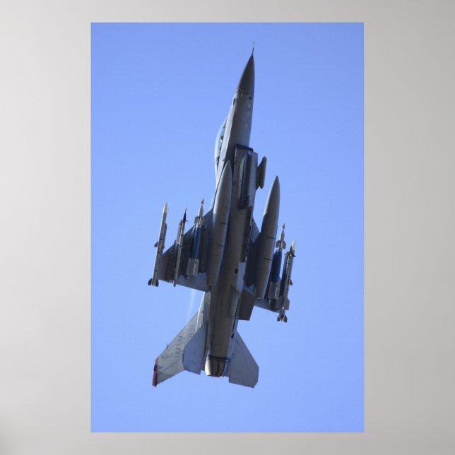 Poster F-16 Fighting Falcon (Frente)