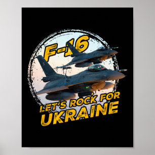 Poster F-16 Ucrânia 