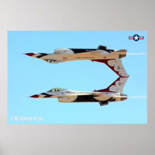 POSTER F-16C FALCÃO DE LUTA