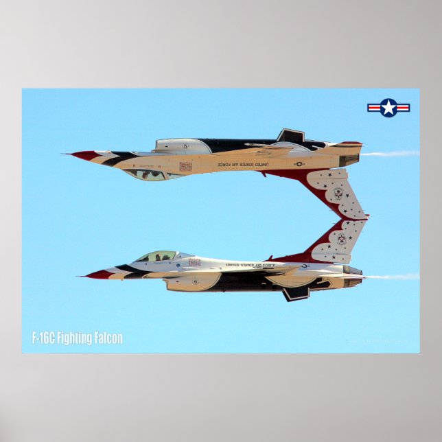 POSTER F-16C FALCÃO DE LUTA (Frente)