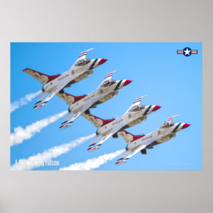 POSTER F-16C FALCÃO DE LUTA