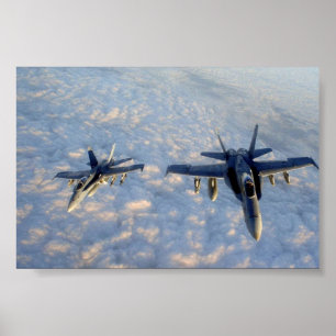 PÔSTER F-18