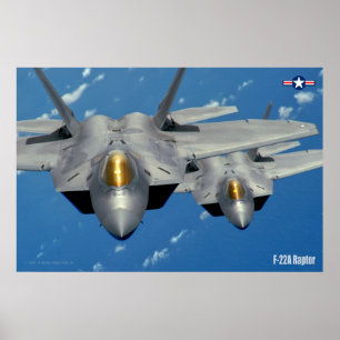 POSTER F-22A RAPTOR