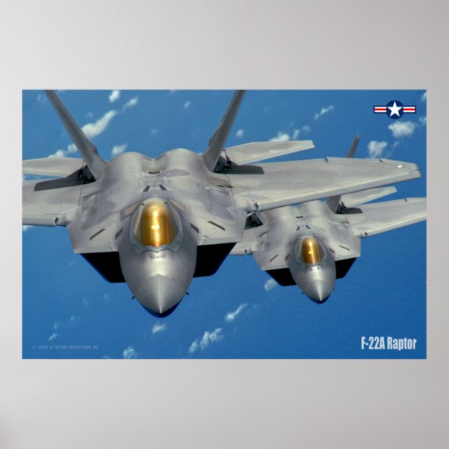 POSTER F-22A RAPTOR (Frente)