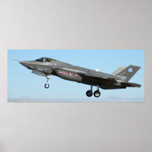 Poster F-35 Relâmpago II