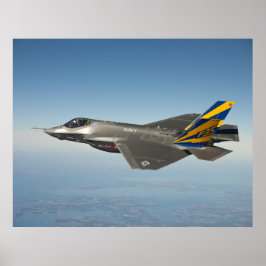 Poster F-35 Relâmpago II